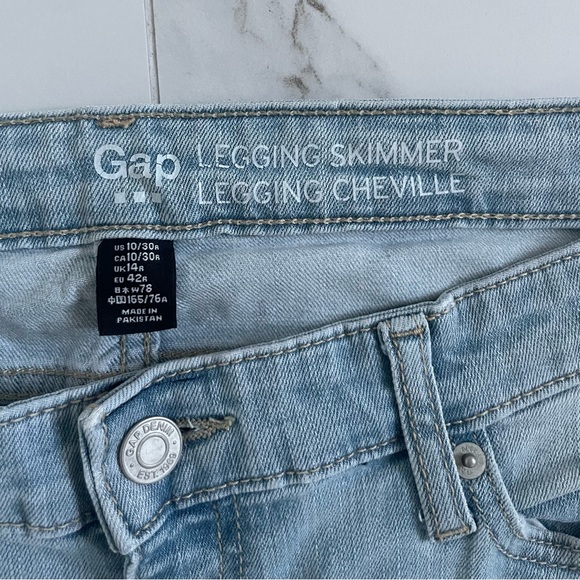 GAP denim skinny legging - Picture 2 of 3